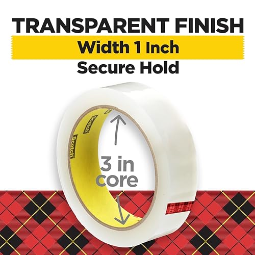Miniatura 2 de Scotch Cinta Transparente, 1 in x 2592 in, 1 Rollo
