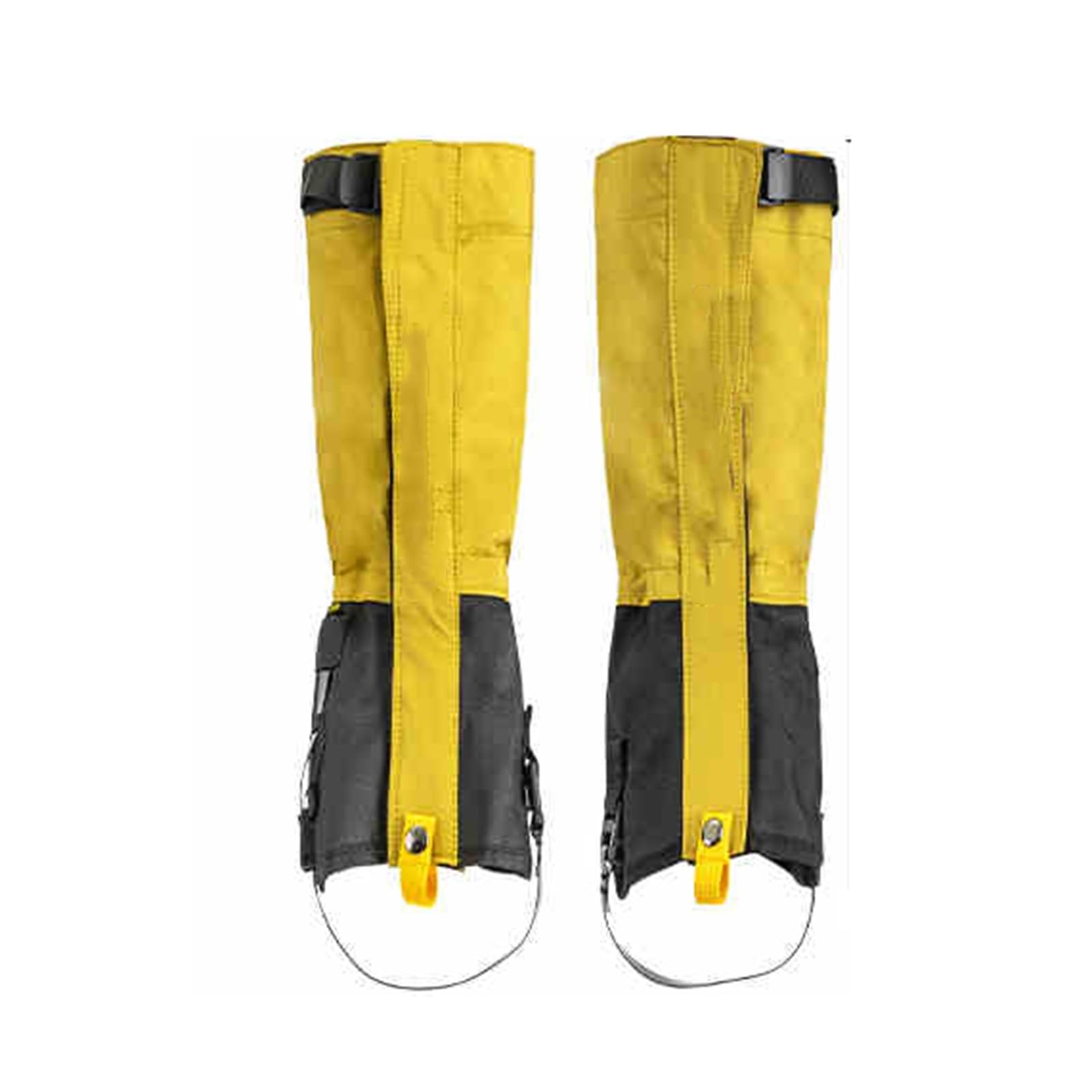 Polainas de Nieve, Polainas Ajustables for Exteriores, for Senderismo en Barro,y Nieve, Caza, Escalada o esquí, Unisex(Yellow,XS)