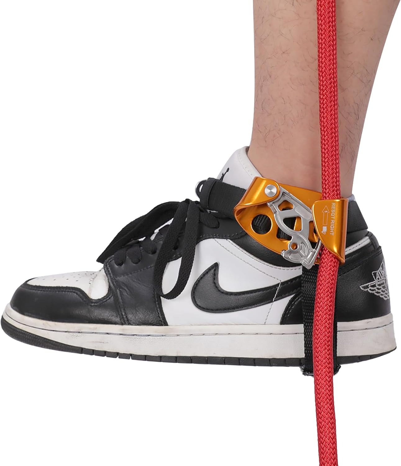 Foot Ascender, Outdoor Rock Climbing Tree Arborist, Mountaineering Rappelling Equipment Climbing Device for 8-13mm Rope