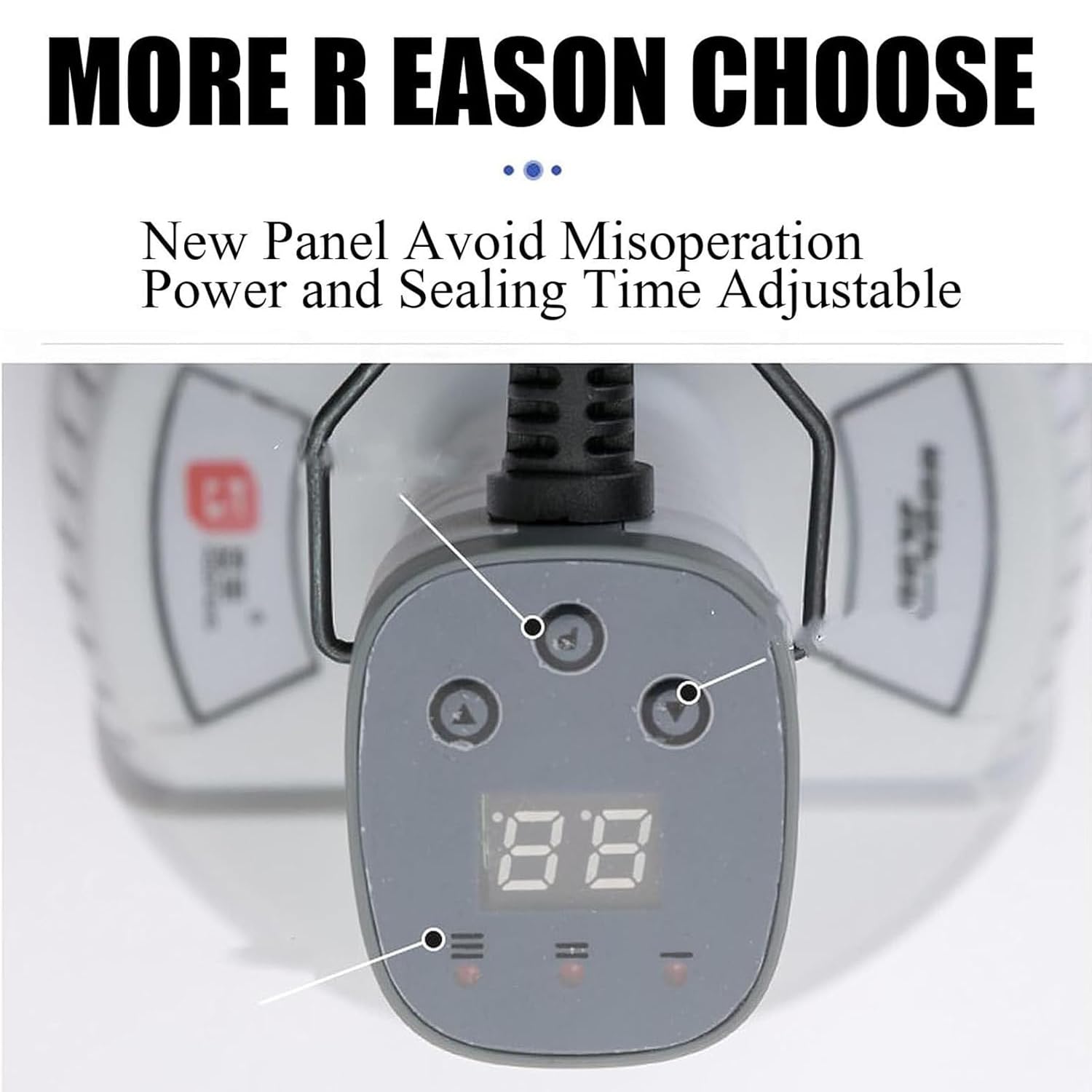 Máquina de Sellado por inducción electromagnética para Botellas de plástico y Vidrio, selladora térmica rápida portátil con Funcionamiento rápido de 0,5 a 4 s, Ideal para emba,