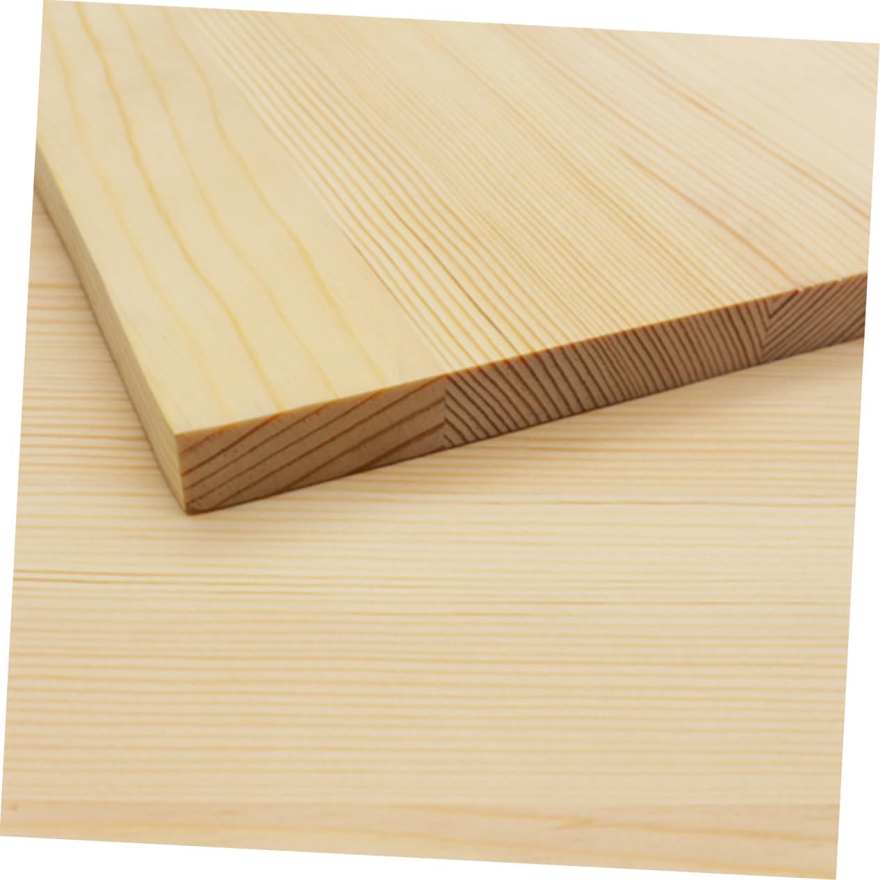 OSALADI 2pcs DIY Wooden Workbench Boards Natural Rustic Cutout Squares for Sculpture Clay Home Decoration and Craft Supplies Solid Wood Base Bracket for Creative Projects