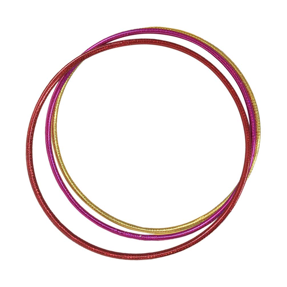 3St. 55CM Metalringe für Traumfänger Bastelring Makramee Kranz Blumenreifen Blumenkranz für DIY Basteln Kunsthandwerk Hochzeit Geburtstag Weihnachten Neujahr Party Dekoration
