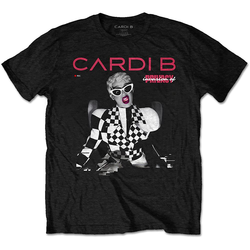 Rock OffCardi B Transmission Official Tee T-Shirt Mens Unisex (Small) Black
