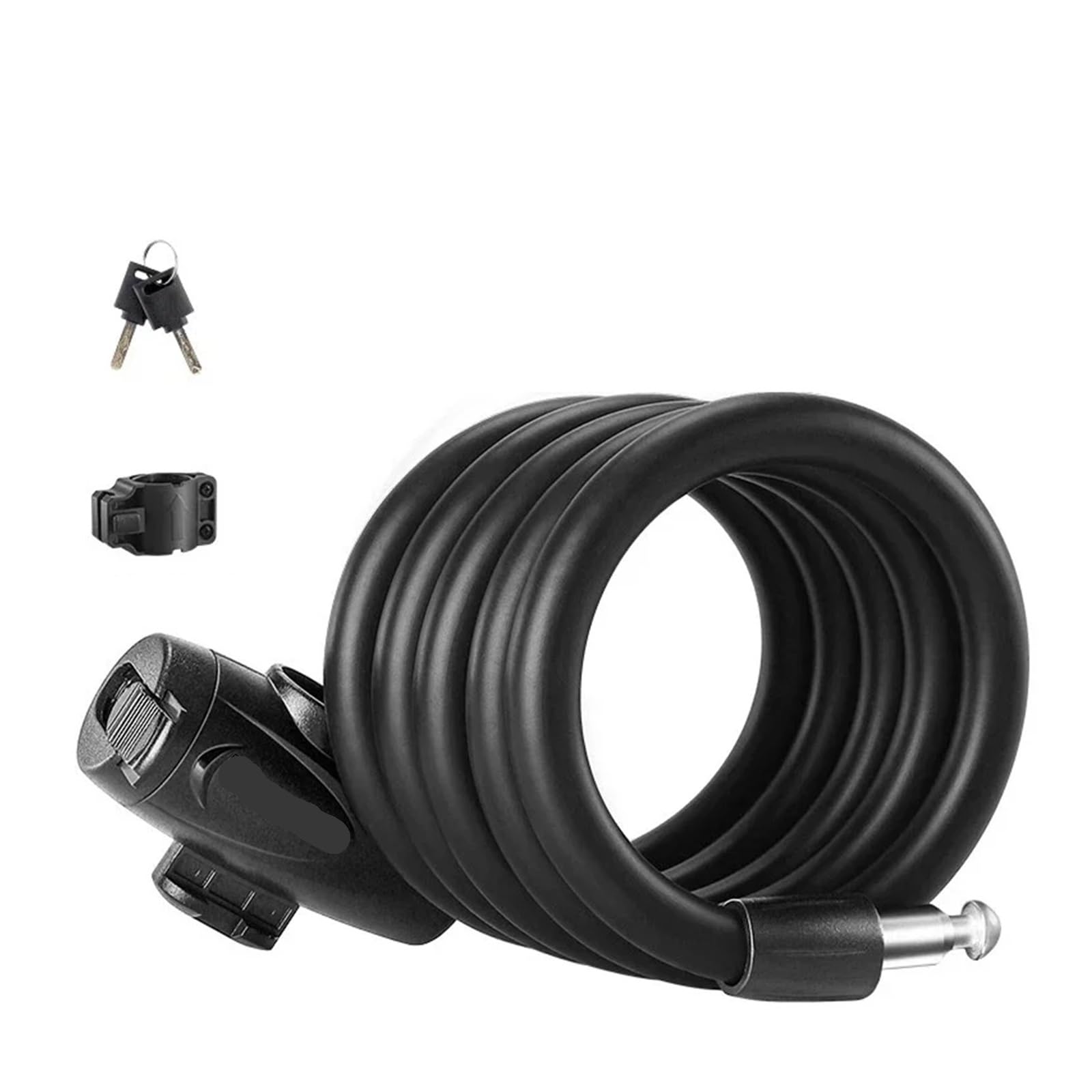 Ycenjepsaz 1.2M Short Style Anti-Freeze Bike Cable Lock 1.2/1.5M Thicken Anti-Theft Safety Lock Portable Bicycle Lock Mtb Road Bike Accessories(1.2M Short Style)