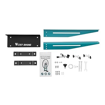 Perfeclan Practical Bike Wheel Truing Stand Workstand Easy To Use Detachable Alignment Balance Calibration Stand For Riding Garage Accessories I.296643277