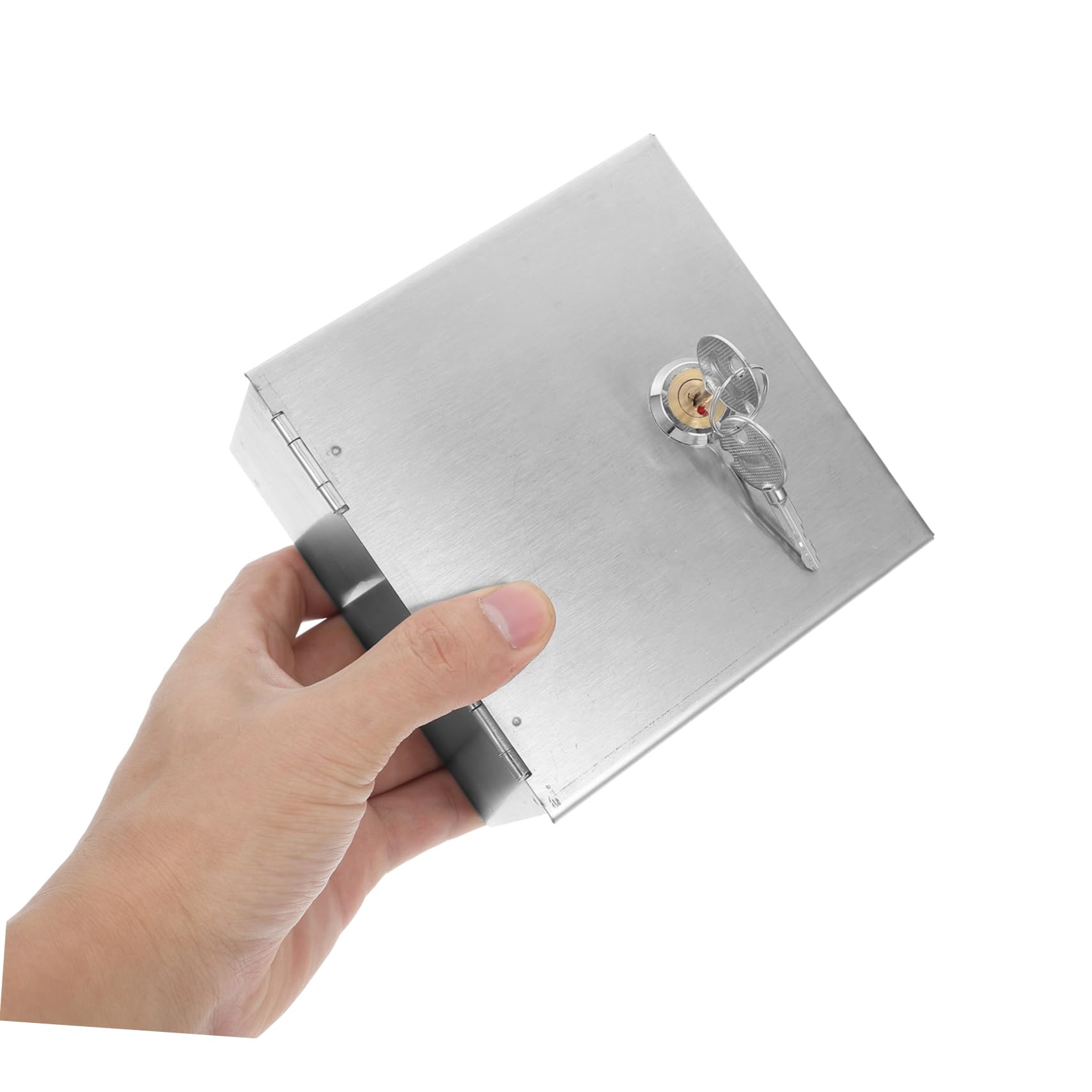 Caja de Conexiones Eléctricas Exterior Inoxidable con Cerradura y Llaves Diseño y Antirrobo para Enchufes Eléctricos para Carga de Vehículos Eléctricos y Uso Exteriores
