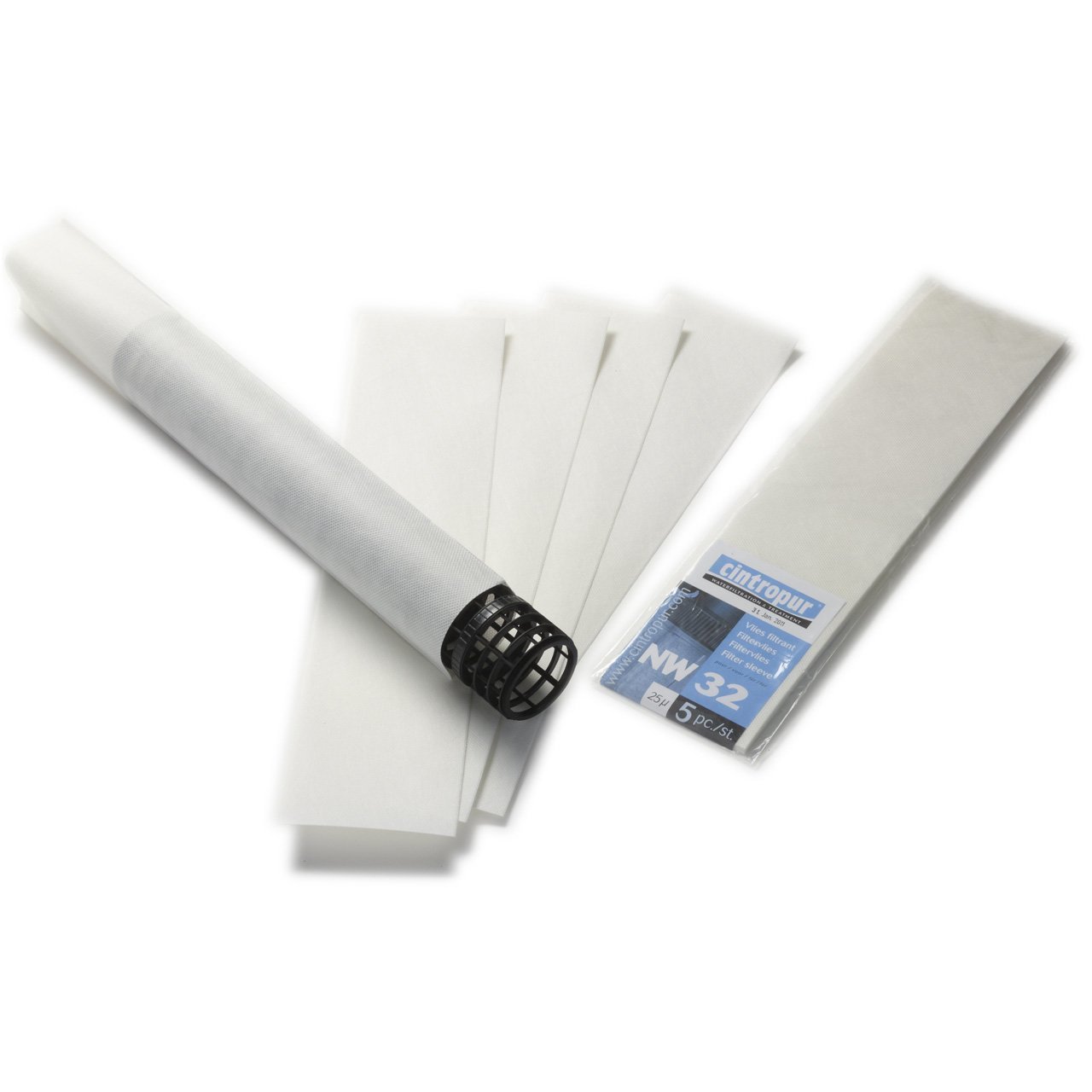 RECAMBIOS DREYMA Tela FILTRANTE CINTROPUR NW32 1 1/4" / 5 MICRAS (Cada Pack Contiene 5 Telas filtrantes de poliéster)