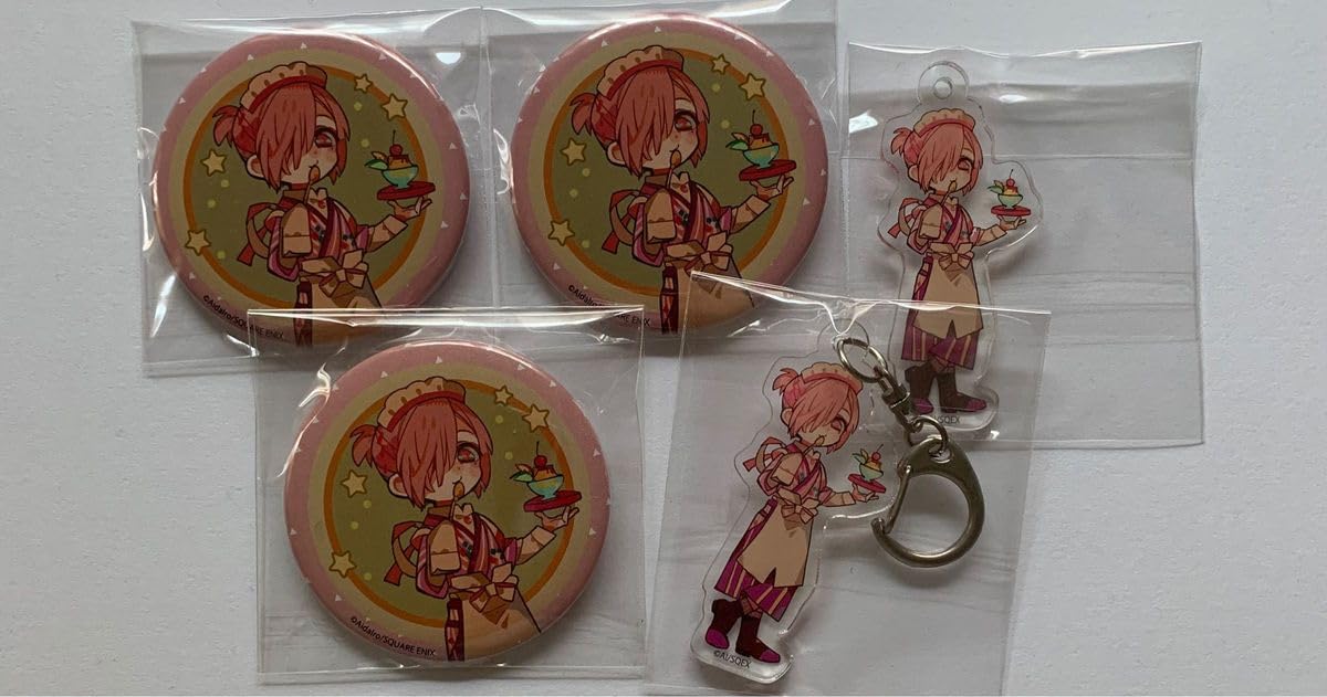 地縛少年花子くん 花子くん 缶バッジ プリンセスカフェ プリカフェ 地縛少年花子くん 花子くん 缶バッジ プリンセスカフェ