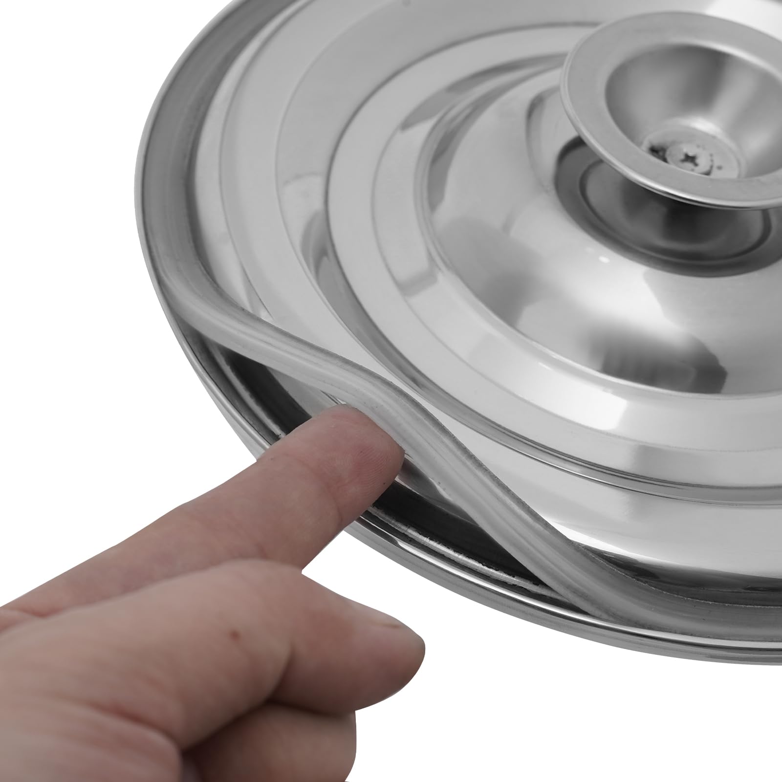 Wiadro na mleko / dozownik napojów 2,64 galona (ok. 10 litrów), ze stali nierdzewnej 304 z kranem, do transportu tłuszczu, ghee, kawy i octu, kolor srebrny.