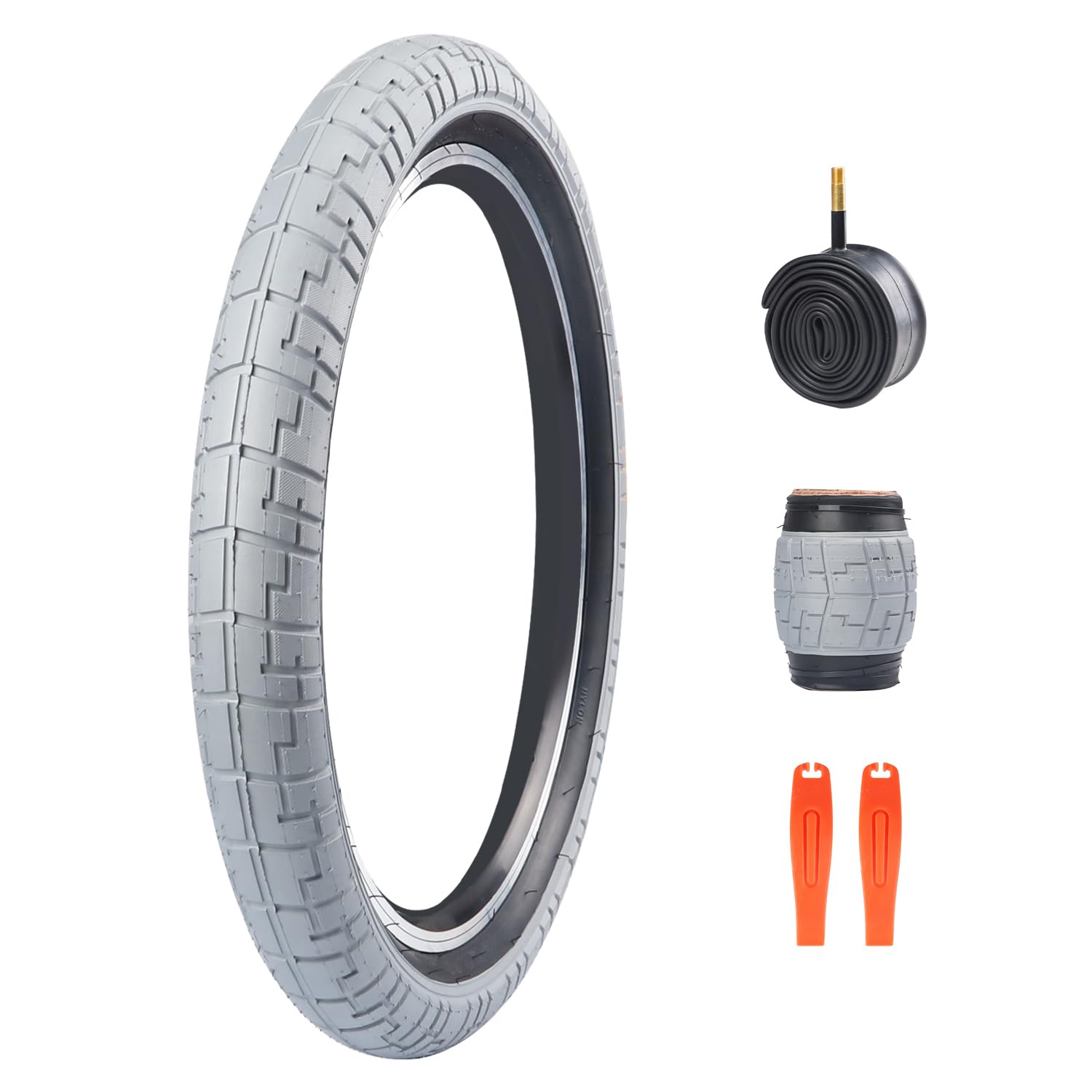 20x2.4 Bike Tire And Tube 20x2.4 Bike Tire & Tube Set – BMX, Folding ...