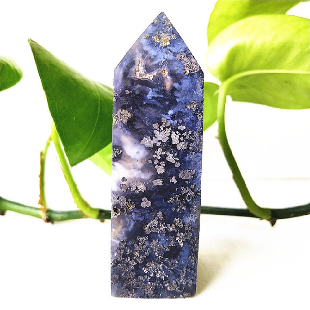 Décoration de salle avec cristaux d'agate naturelle et pyrite LVTFCO pour un espace zen