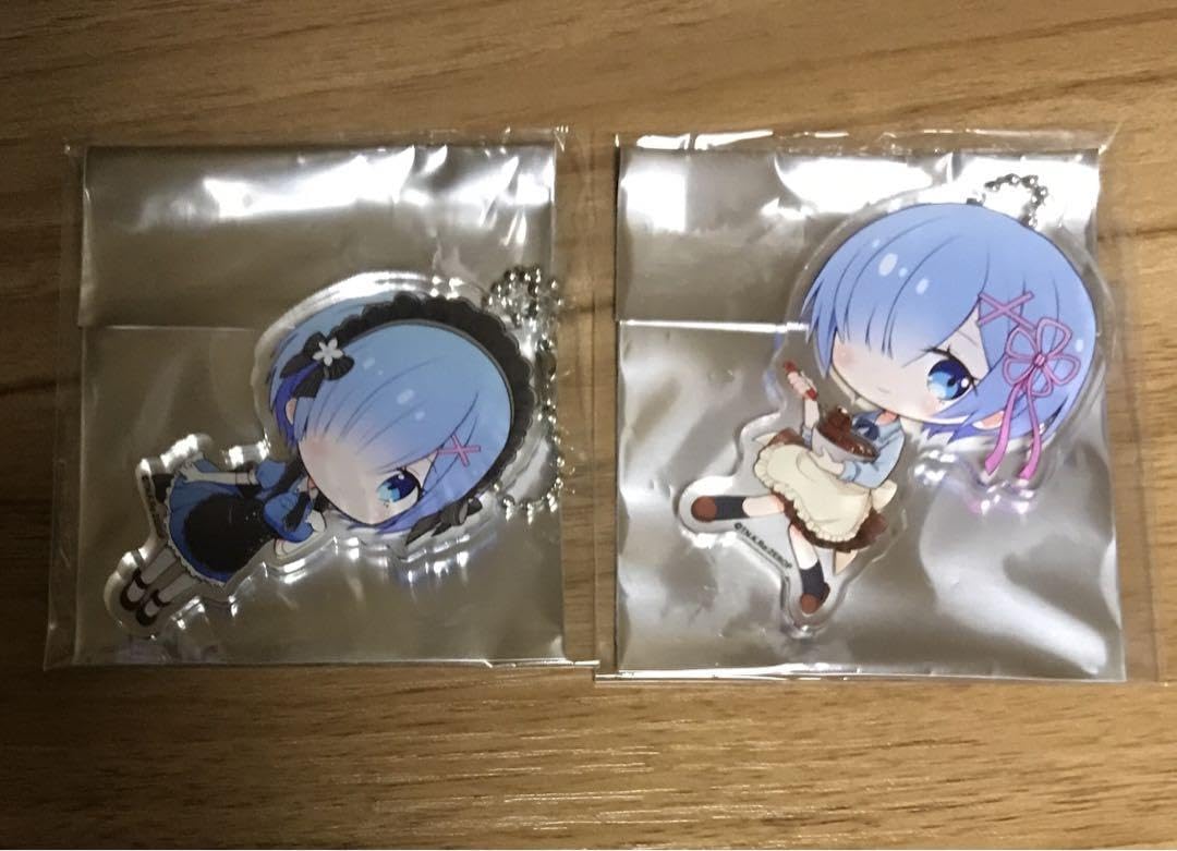 Amazon.co.jp: リゼロ MS×アニメプラザ アクリルキーホルダー レム 全2