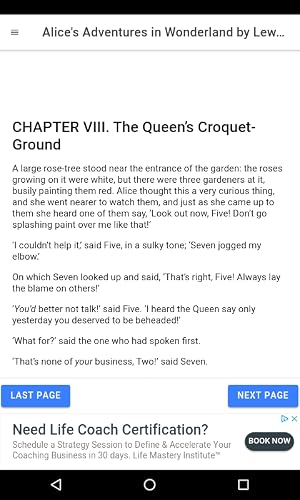 Alice's Adventures in Wonderland by Lewis Carroll – vue 2