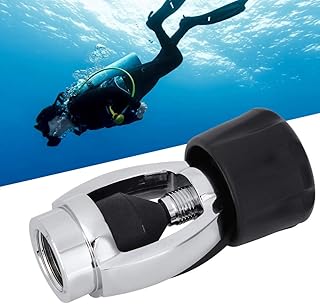 CaCaCook Yoke to DIN Adapter Yoke 12×11×5 High Performance Bottle Adapter Filling Connection Din to Yoke G5 8 Regulator Adapter