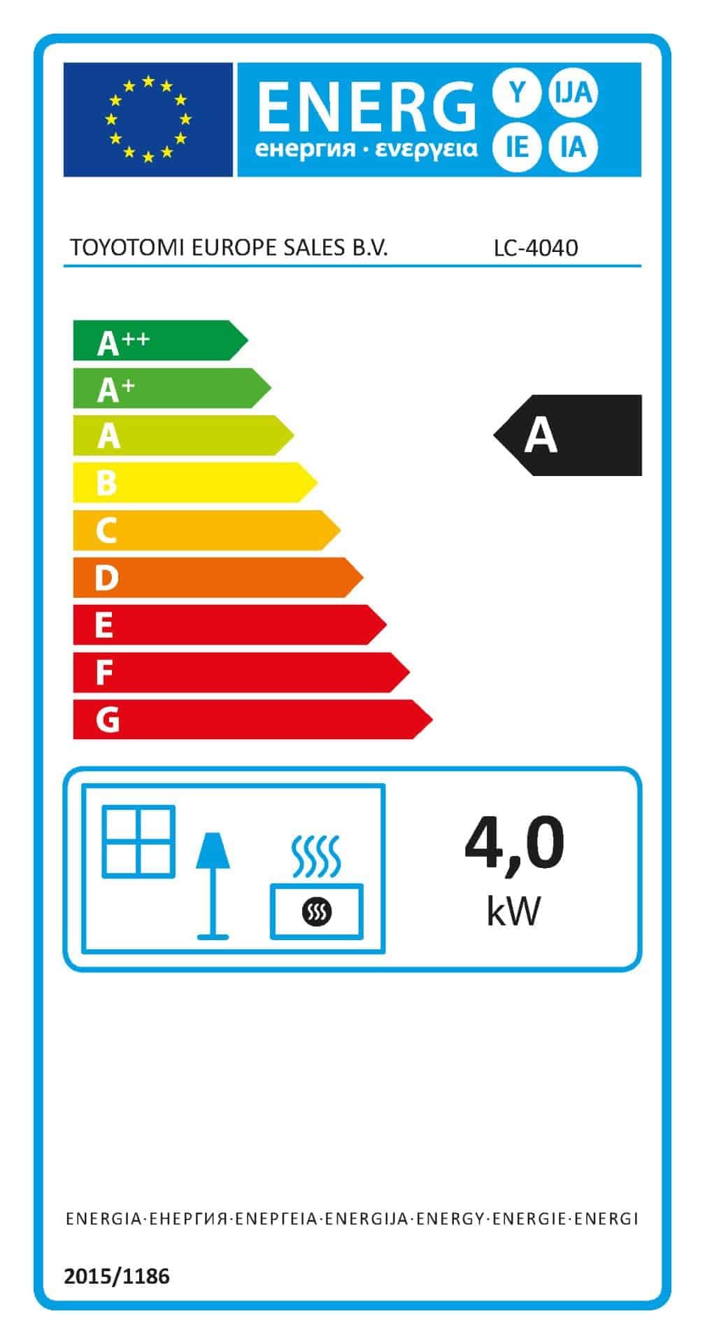 Zibro LC-4040 Poêle à Pétrole Électronique Laser, 4 kW, Argent et Noir, 170 m³, Portable