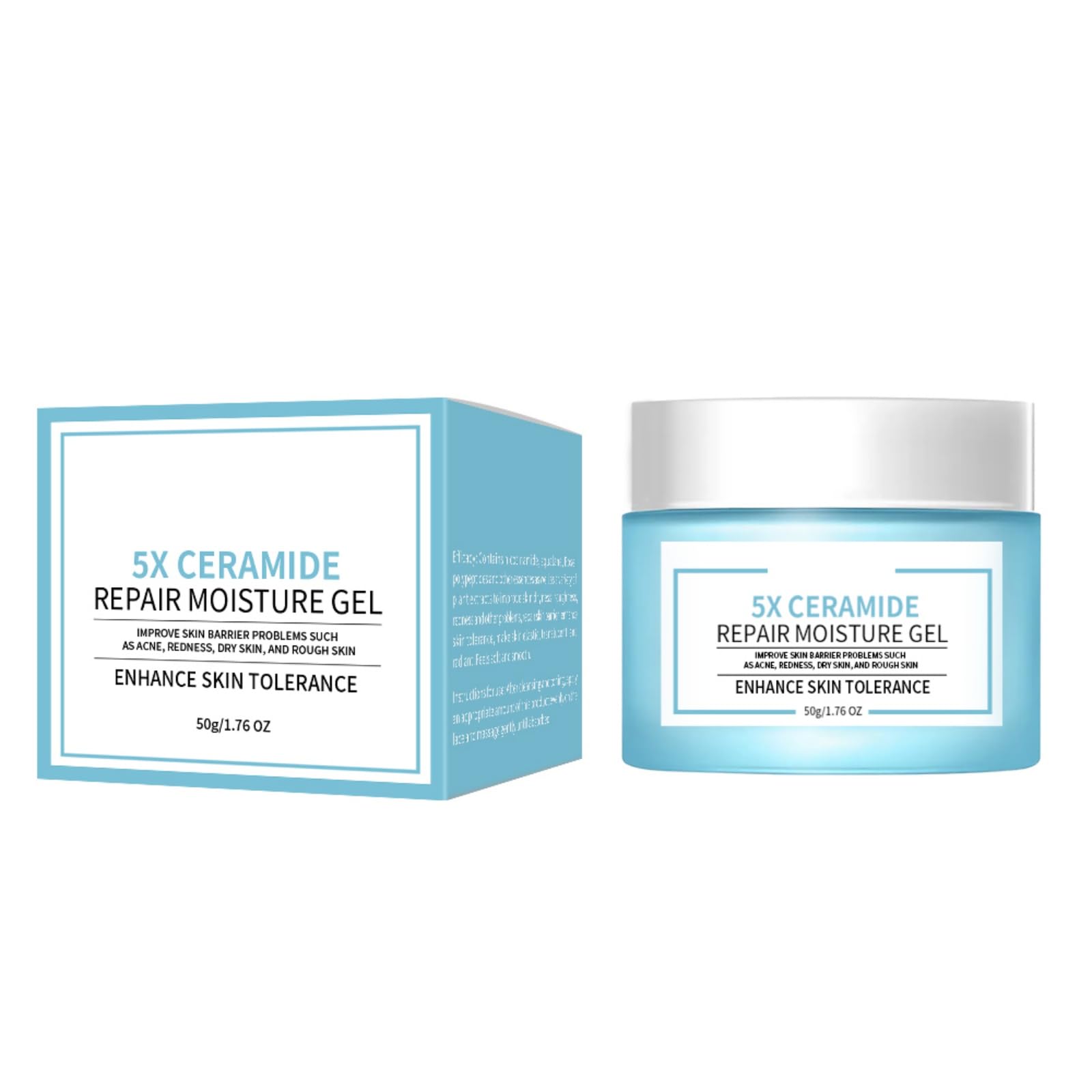 Ceramide Barrier Repair Cream für Seidenweiches Gesicht mit Niacinamide und Hypoallergene Feuchtigkeitscreme, anti-Alter