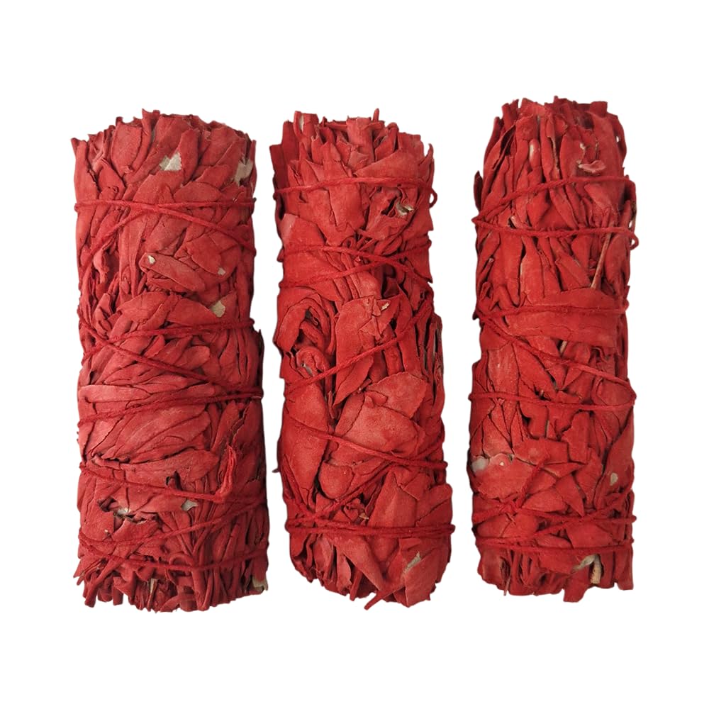 Smudge Stick, Dragon's Blood 4", Pack of 3