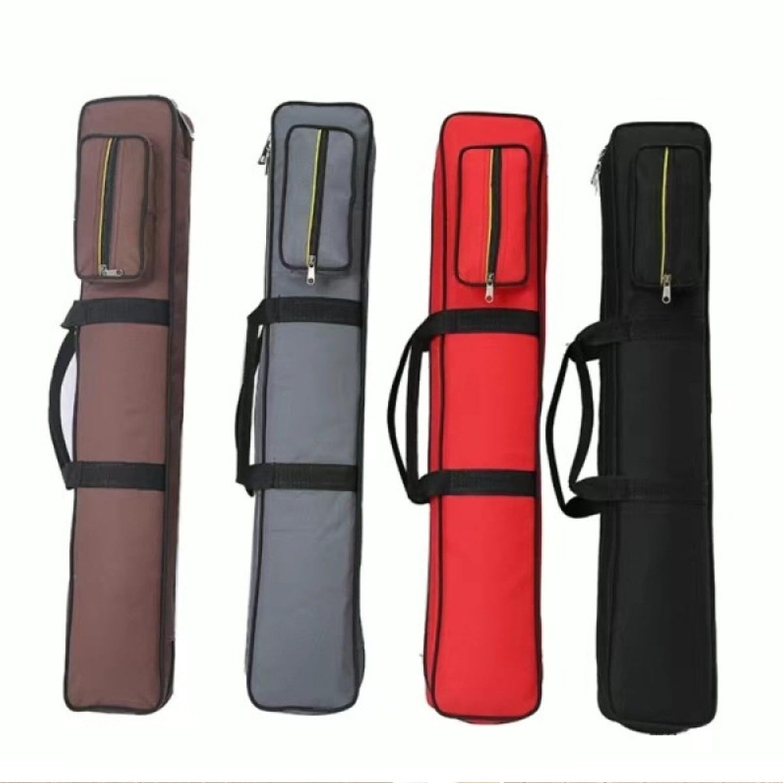 Funda para palos de billar, bolsa portátil de tela Oxford resistente para 3 barajas y 4 barras