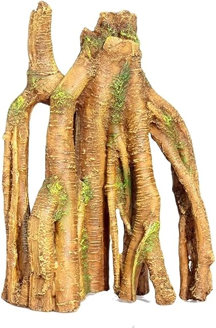 Aquarium Decoration Resin Driftwood Tree Roots Fish Tank Landscaping Ornaments Fish Shelter Decor Aquarium Accessories
