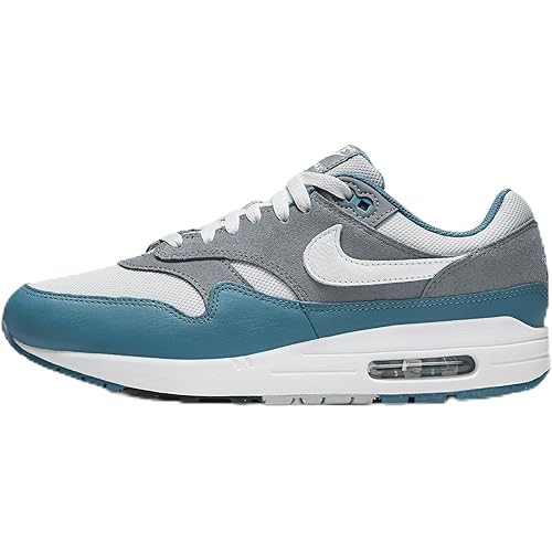 NIKE Air Max 1 Men's Shoes (FB9660-001, Photon Dust/Cool Grey/Noise Aqua/White) Size 3.5