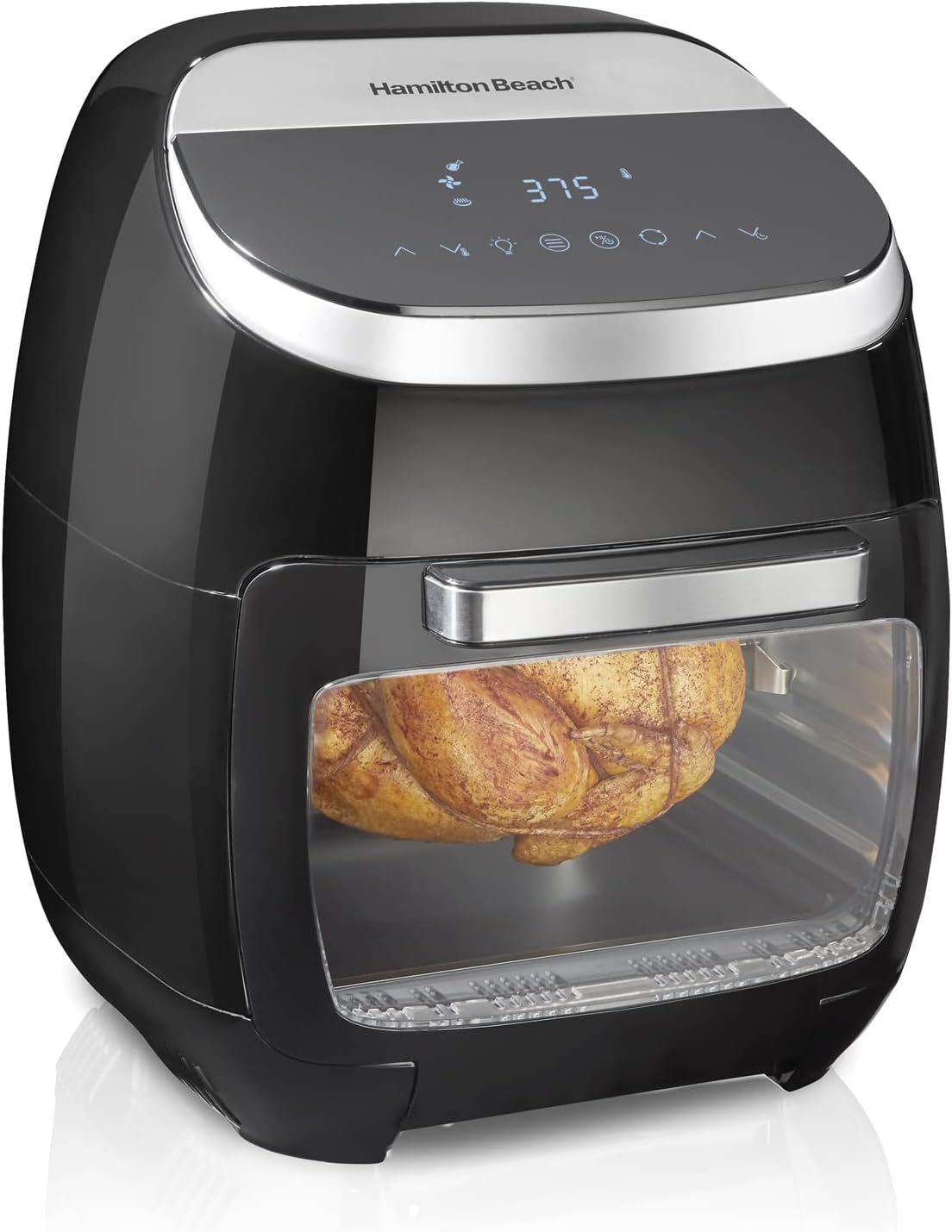 Hamilton Beach 11.6 QT Digital Air Fryer Oven with Rotisserie, 8 Pre
