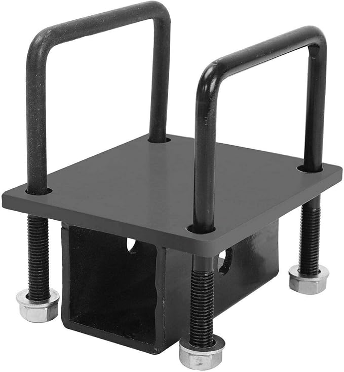 VOWAGH 2 Inch RV Bumper Hitch Receiver Adapter Compatible with RV