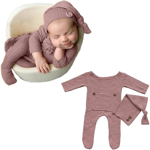 Babymoon Stretchable Bodysuit & Cap for Baby Boys