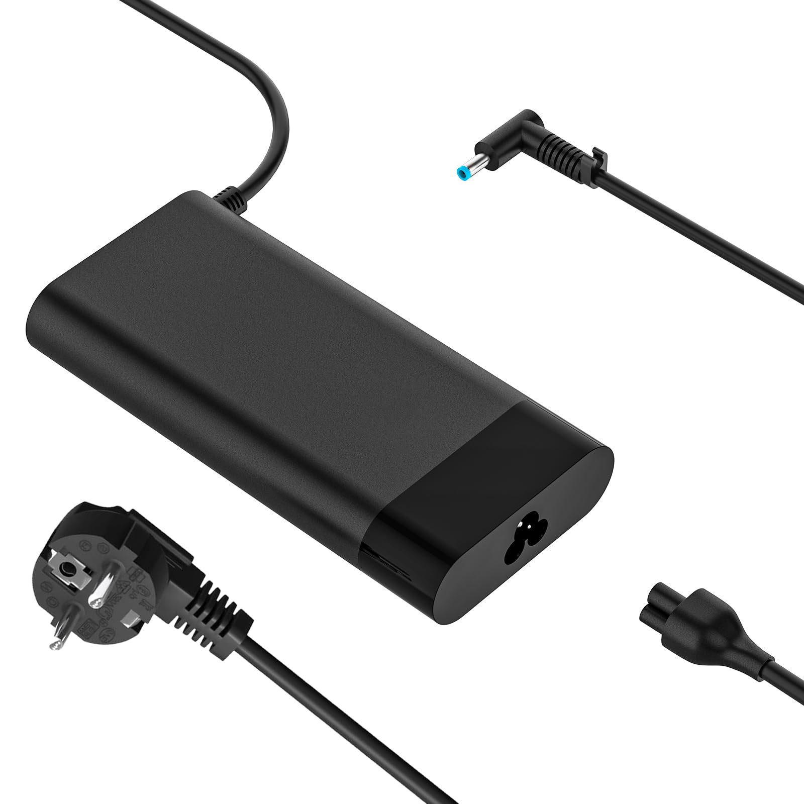 150 W 19,5 V 7,7 A Caricabatterie portatile per HP ZBook Studio 15 16 17 15u 15v G3 G4 G5 G6 G7 G8 Alimentazione Fury 15 17 x360 G5 OMEN Pavilion Gaming 15 17 EliteBook 1050 G1 Adattatore di