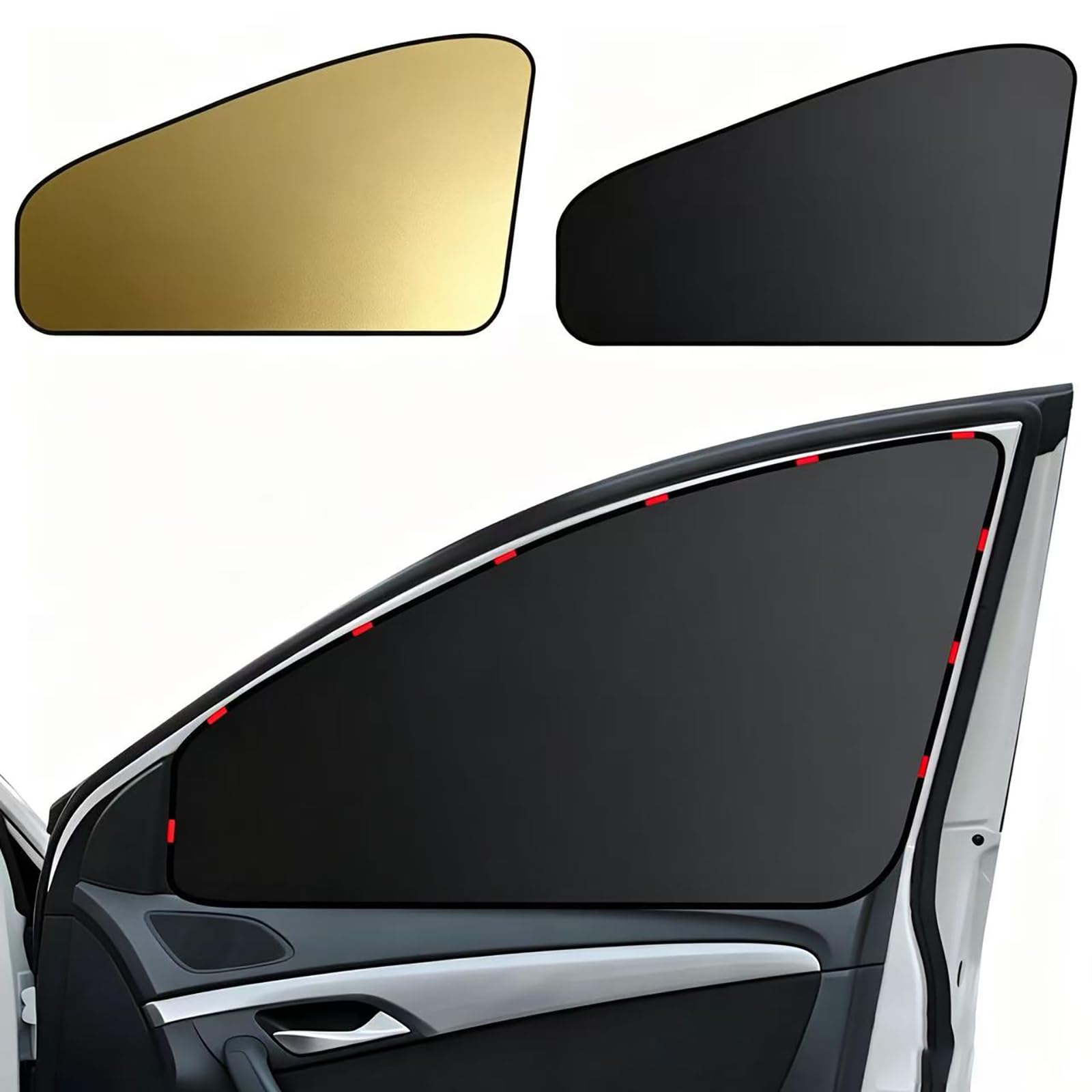 UWQXJJICP Car Window Sun Shades, for Nissan X-Trail T33 Qashqai J12 Ariya e-Power 2024 Breathable UV Protection Heat Block Side Automotive Window Sunshades Privacy Sun Shades Protection,B