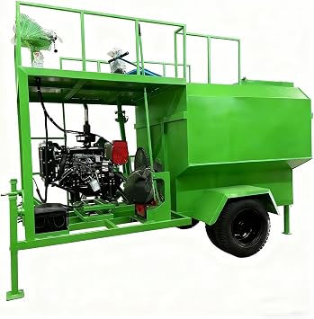 Professional Towed Hydroseeder for Greening Projects, Complete Solution for Highway Slopes, Industrial Wastelands & Mine Sites