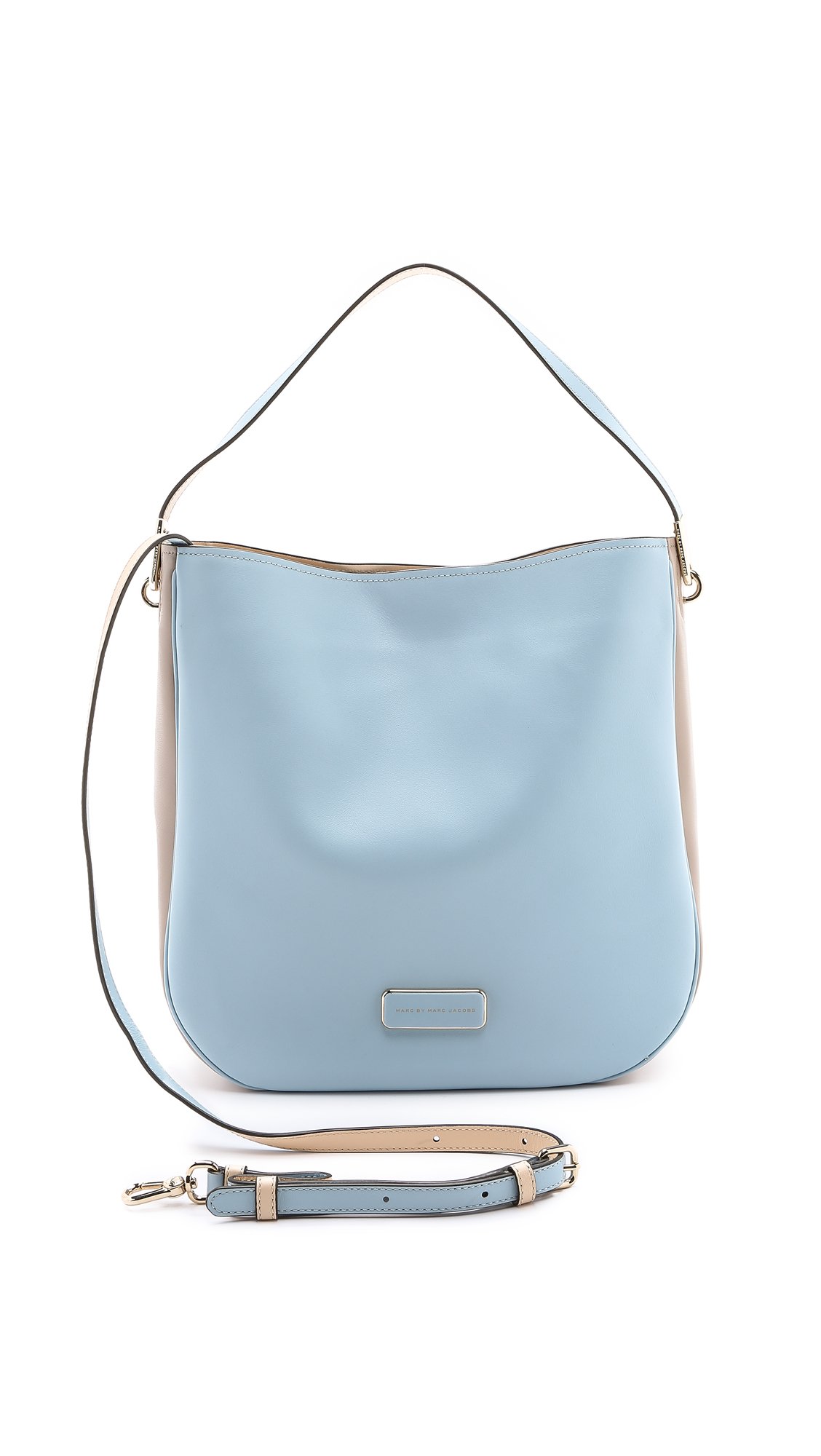 Marc by Marc Jacobs Ligero Hobo, Faded Blue/Multi, One Size