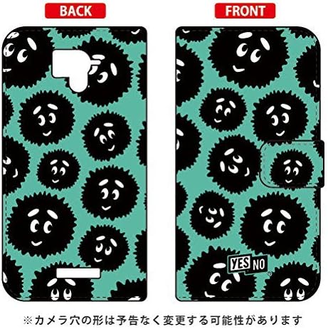 Yesno Flip Smartphone Case Bright-kun Purple/for miraie KYL23/au AKYL23-IJTC-401-N318