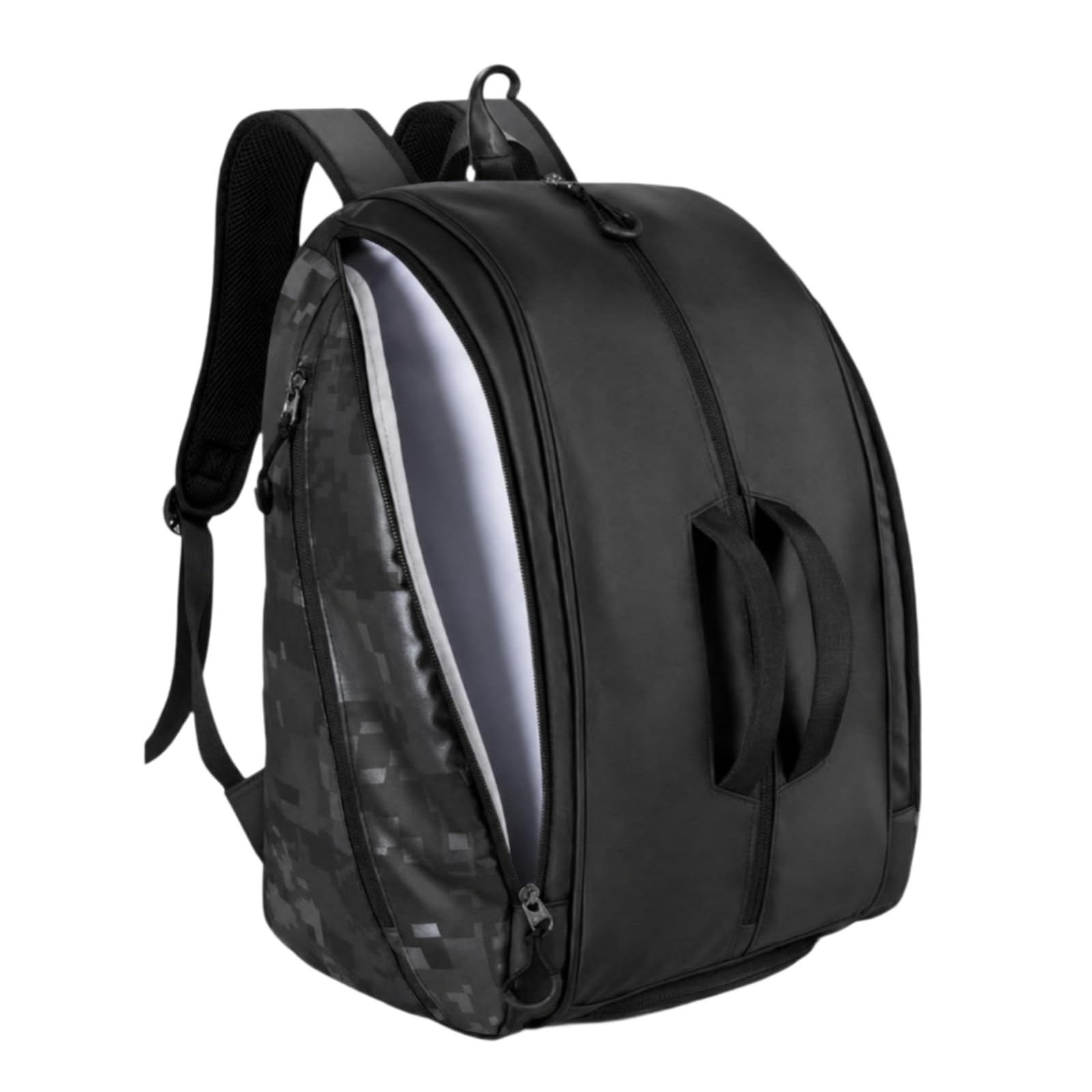 predolo Mochila para Raquetas Impermeable | Acolchada, Multifuncional, Mochila Pál, para Entrenamientos, Negro
