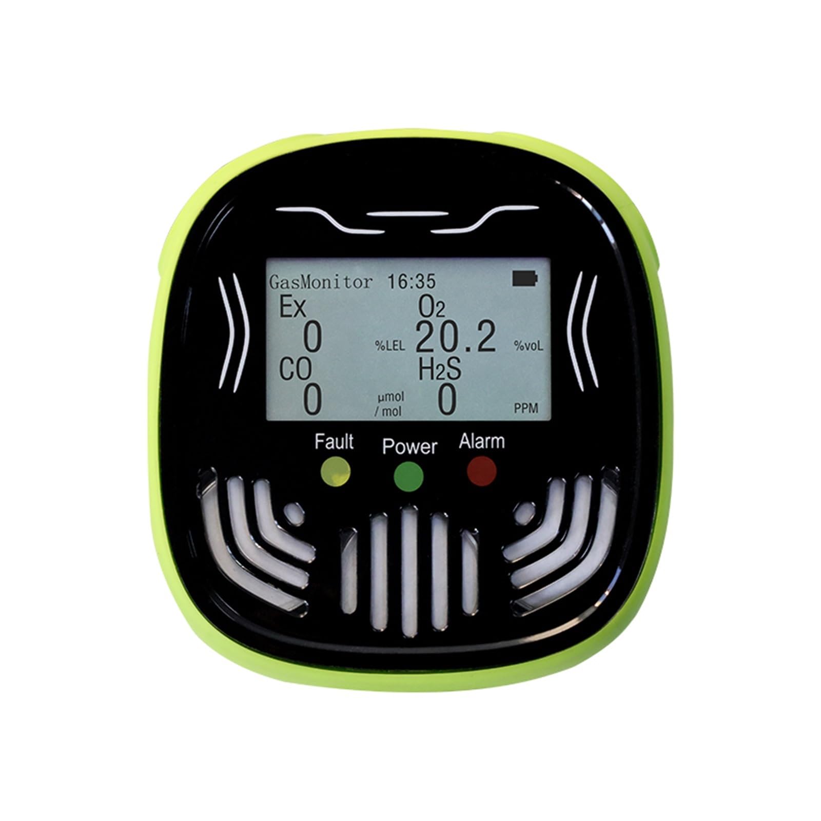 JVDDI Flammable Toxic Confined Space Combustible Portable 4 in 1 Gas Detector