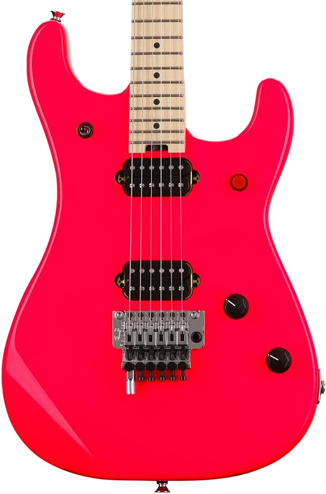 Amazon | EVH / 5150 Series Standard Maple Fingerboard Neon