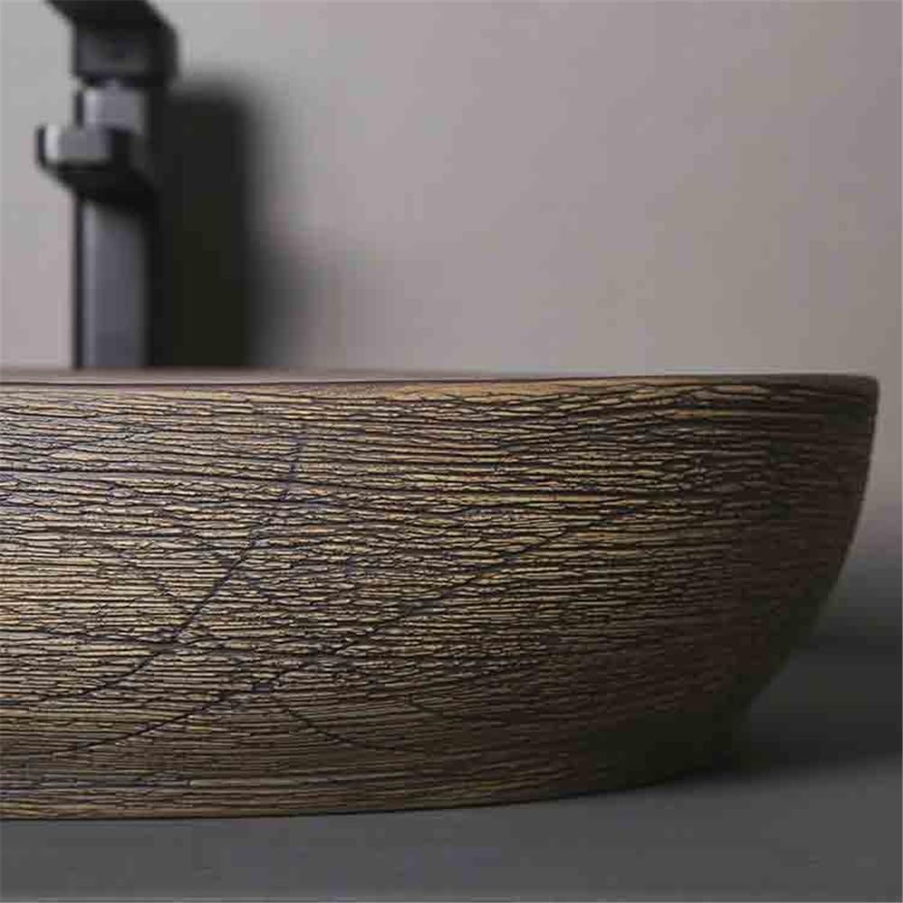 Lavabo da appoggio Lavabo da appoggio retrò in ceramica