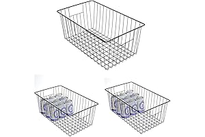 Upright Freezer Organizer Baskets For 13-14, 16-21 cu.ft Chest Freezers
