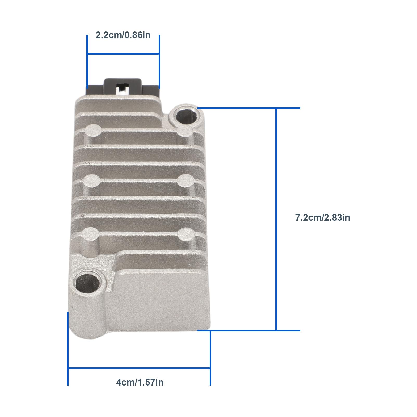 Regolatore di Tensione Moto Raddrizzatore SH629A12 SH56912 Compatibile con Yamaha TW125 TW200 TW225 XT600 TTR250 XJ600 TDM850 MT125 XT250 TDN TDR TT TW XJ XG FZR XT XV RD ZR XJ