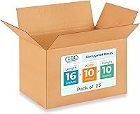 Vista 253 de Cajas largas de envío y mudanza de 28 x 12 x 12 pulgadas (paquete de 10) – Resistencia extra 200 lb vs regulares – Cajas de cartón corrugado