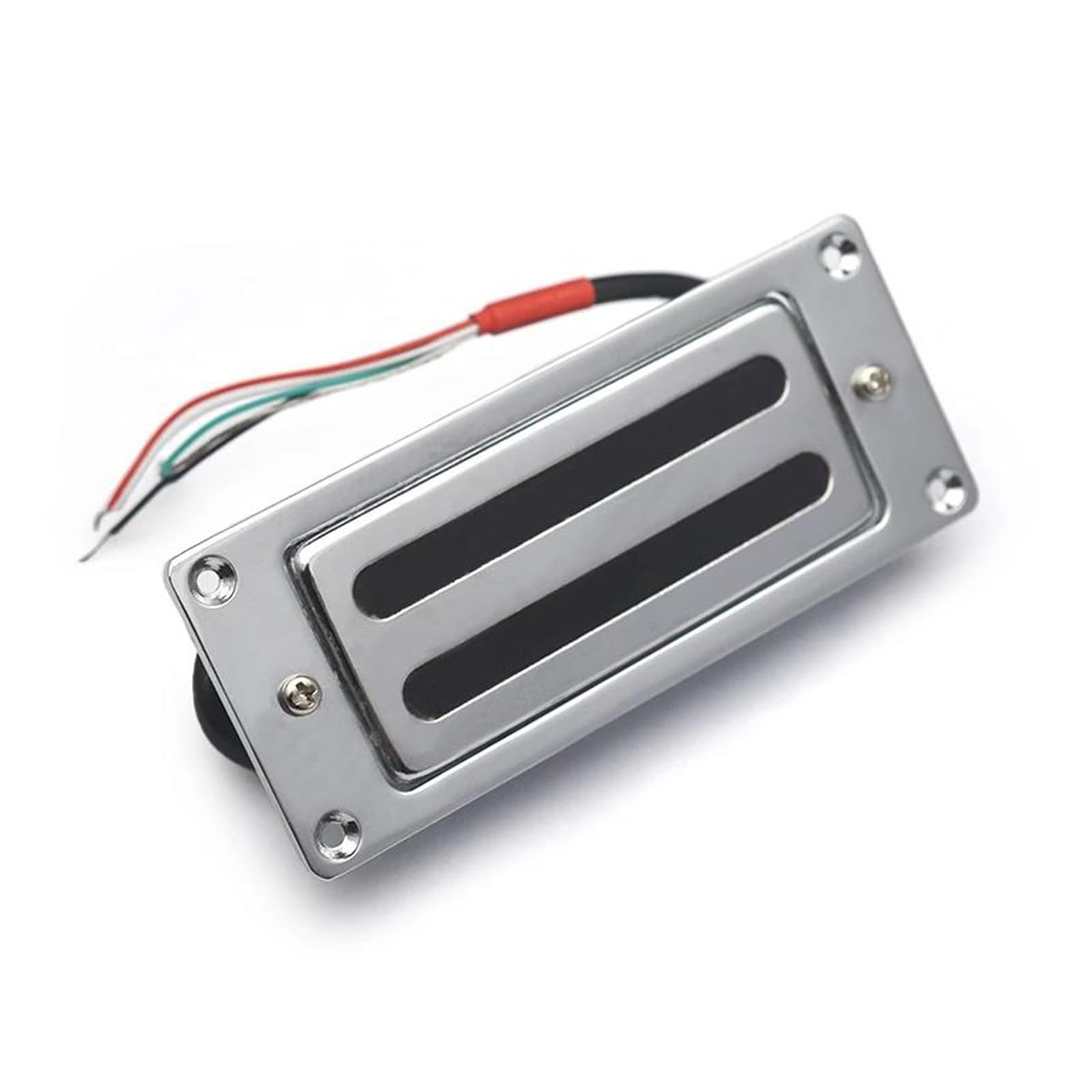 Doppelspulen Tonabnehmer Für Mini E Gitarre Verchromter Hals Und Steg Universell(1 Pc)