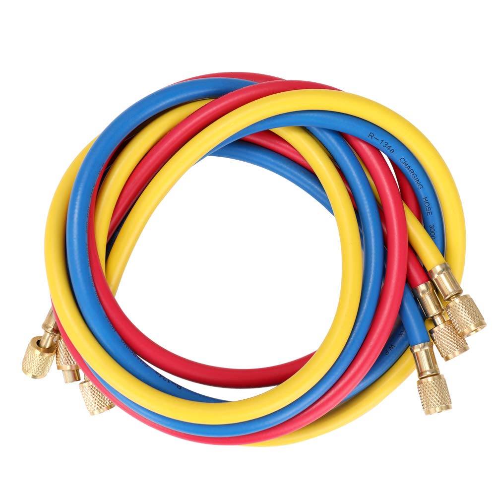 RSFIL Manometro di raffreddamento digitale vuoto pressione collettore tester misuratore di riscaldamento ventilazione e aria condizionata temperatura tester valvole kit di strumenti
