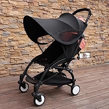 Sun Shade for Strollers Universal Strollers Cover Breathable UV Protection Cover Adjustable Stroller Sun Shade Summer Stroller Accessories Sunscreen Cover Baby Stroller Windshield