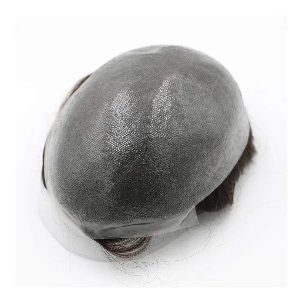 Mens Toupee 100% Human Hair System Male Hair Prosthesis Hairline Thin Skin Pu Toupee Men Wigs For Male Unit Capillary Prosthesis Wigs(Off Black) Mens Toupee 100% Human Hair System Male Hair Prosthesis Hairline Thin Skin Pu Toupee Men Wigs For Male Unit Capillary Prosthesis Wigs(Off Black)