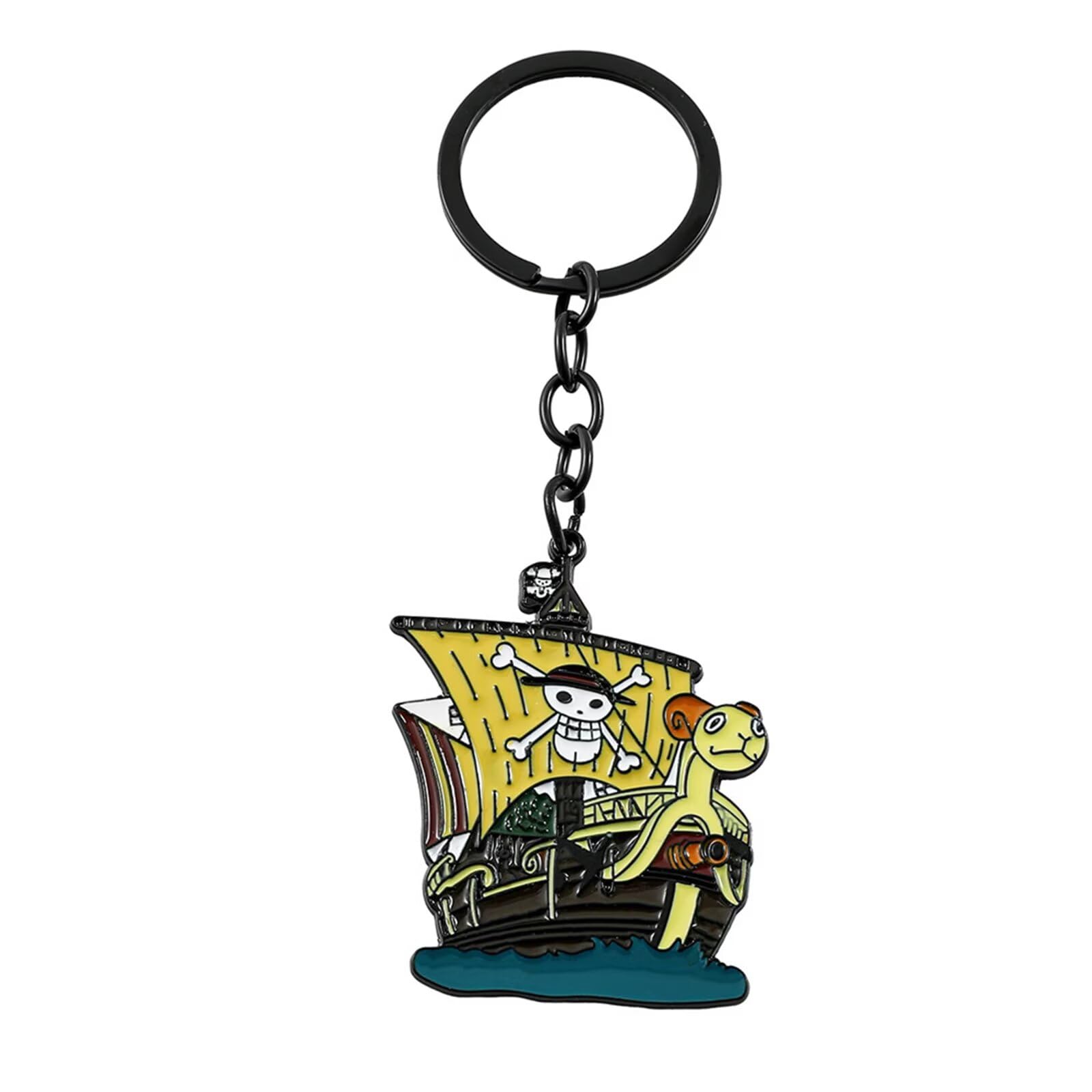 Amazon.co.jp: DYMSUP ワンピースアニメキーホルダー - ルフィエース