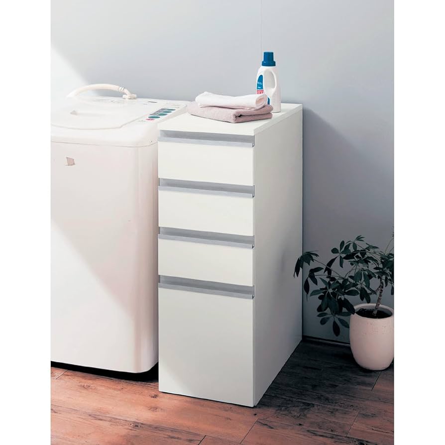 Amazon｜[ベルメゾン] チェスト 隙間収納 サニタリー 収納 洗面