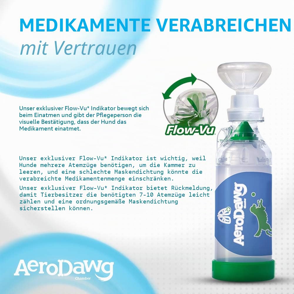 AeroDawg Trudell Medical Inhalationsgerät für Hunde ab 10 kg