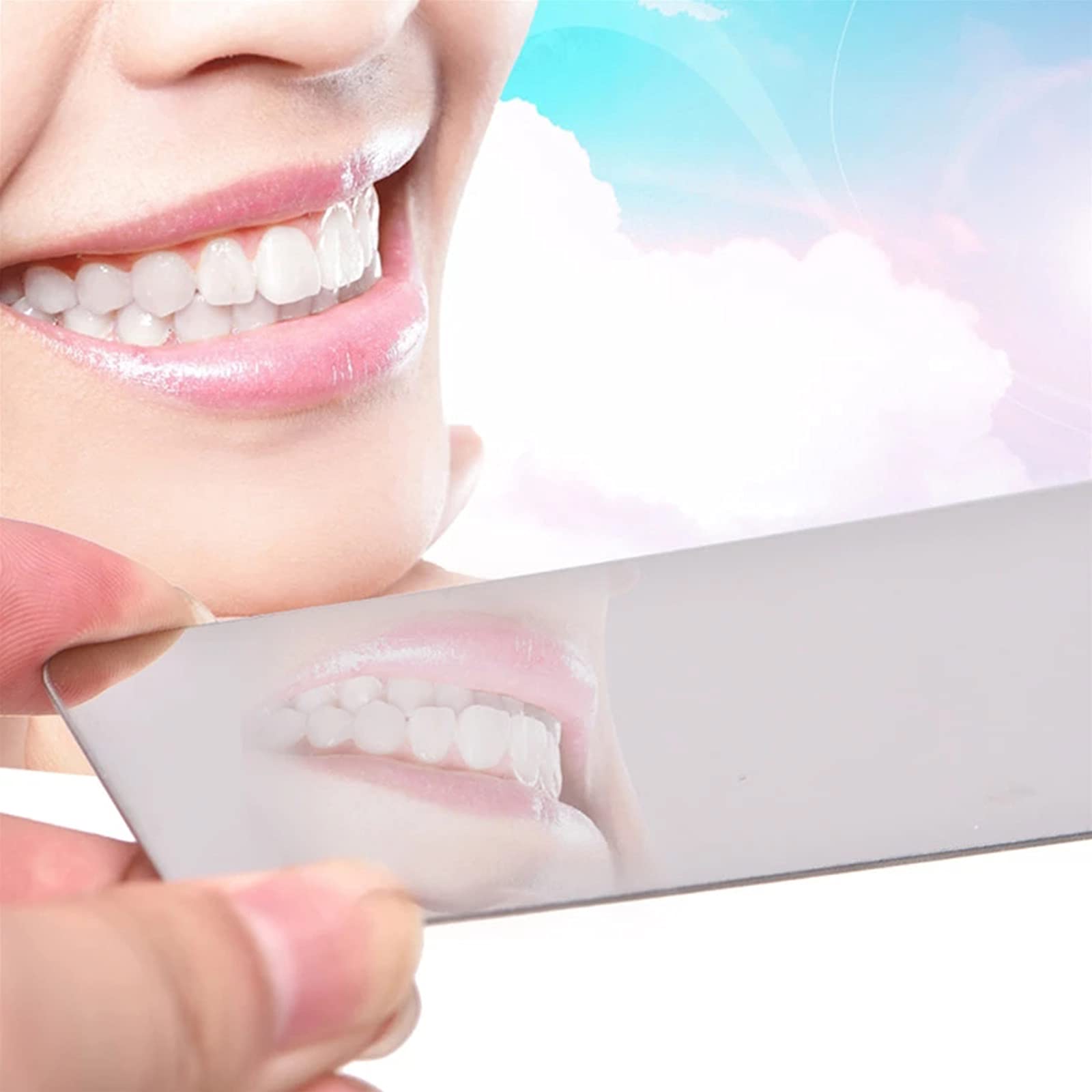 3 Stücke Dental Edelstahl Spiegel Oral Kieferorthopädische Fotografie Spiegel Dental Intra-oral Reflector Zahnarztwerkzeuge