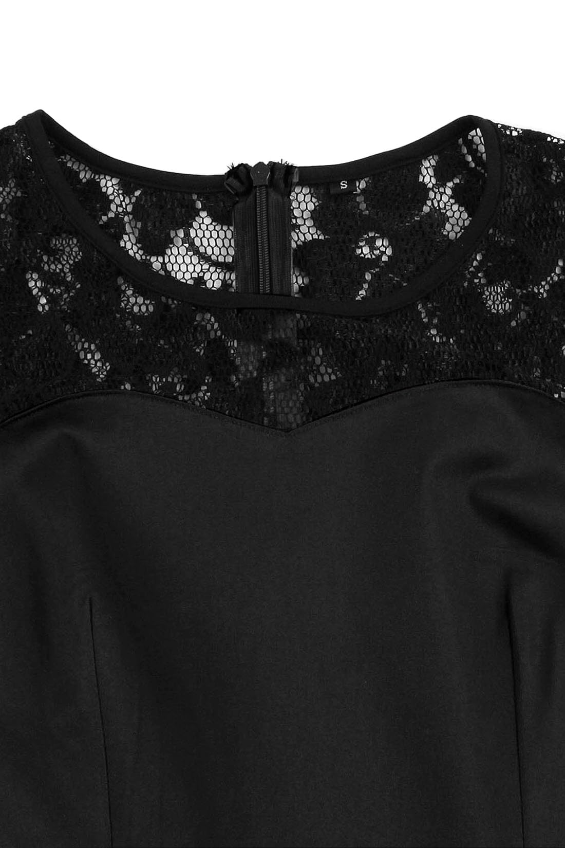 AXOE Donna Abito Vintage Anni '50 Taglio A-Line Cintura Removibile per Matrimoni Cocktail e Quotidiano Nero Bianco, Taglia 44 (EU 40), M