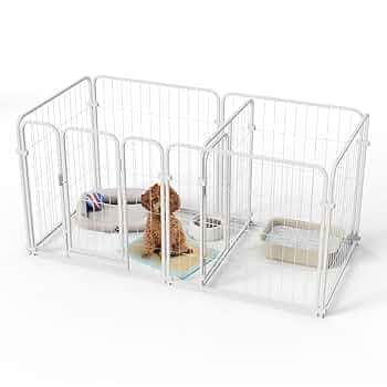 ゲート　ペットゲージ Amazon | ペットサークル 犬 ケージ ペットフェンス ペット