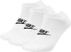 Nike Unisex Adult Sportswear Everyday Essential No Show Socks 3 Pairs WDX5075-100B, Large